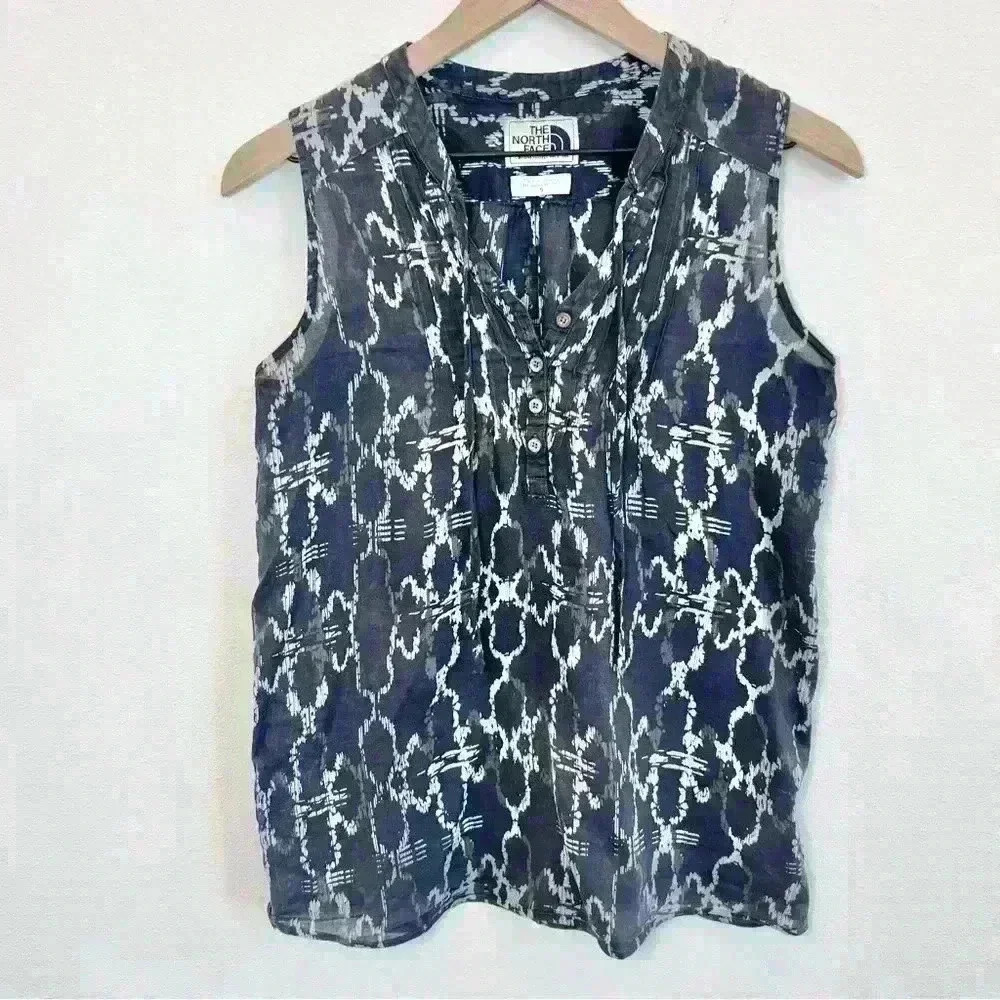 The North Face Women’s Sleeveless Sheer Blouse Top Size Small